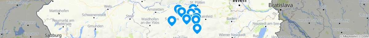 Map view for Pharmacies emergency services nearby Loich (Sankt Pölten (Land), Niederösterreich)